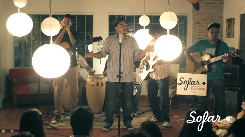 PRIMERA EDICIÓN. La banda Narpoperules inauguró el proyecto local junto con Sole Ferraco y Cachín Selis. PRENSA SOFAR