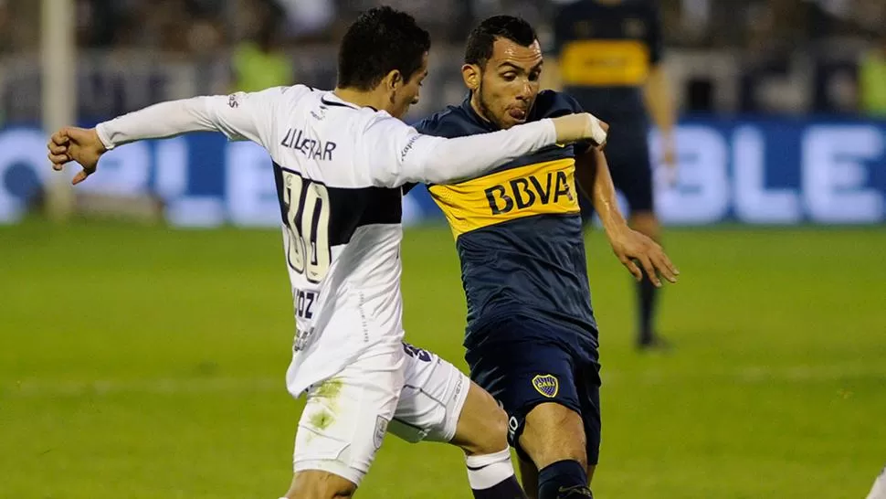 FIGURA. Tevez siempre cumple en Boca. (DyN)