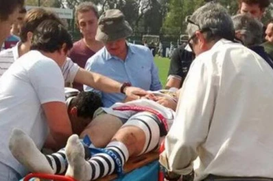 Fue operado con éxito el rugbier que sufrió una grave lesión cervical