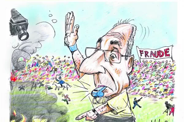¡Cambio, referí!