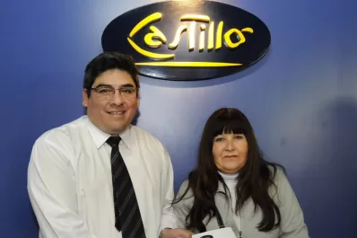 Adquirió un microondas y  un gabinete en Castillo