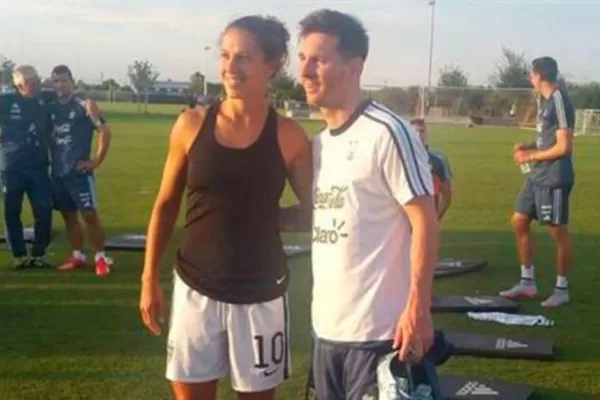 Lloyd, feliz por haber conocido a Messi