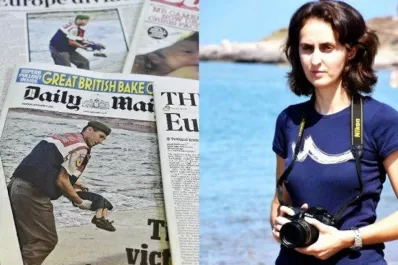 Apenas lo vi se me heló la sangre, dijo la reportera que tomó la foto del niño sirio muerto