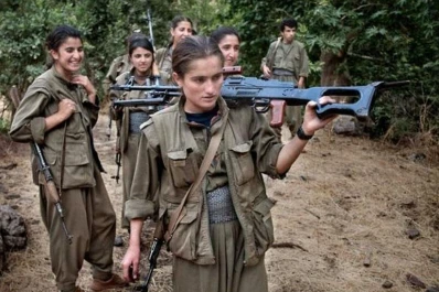 Un batallón de mujeres kurdas atormenta a las milicias de Estados Islámico