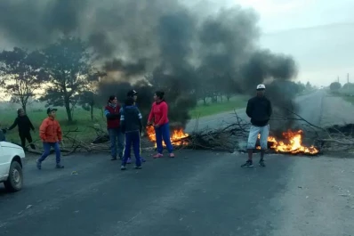Por falta de agua, bloquean el paso por la ruta Alternativa en Alderetes