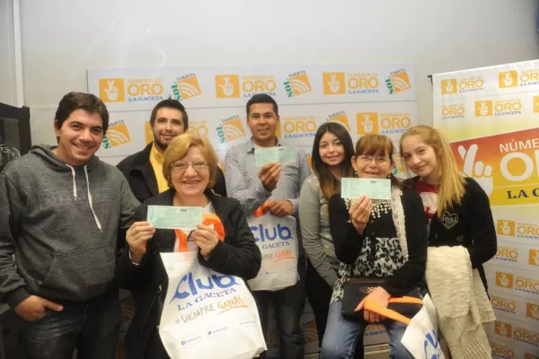 Esta semana, la suerte se repartió en tres