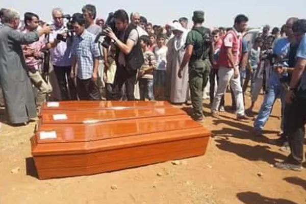 Enterraron a Aylan al Kurdi, el niño de la foto que conmocionó al mundo