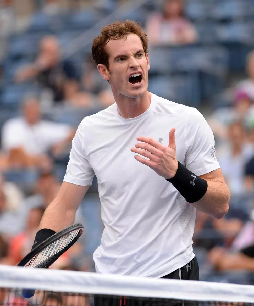 INTENSO. Murray se despertó a tiempo; enfrentará a Bellucci. credito xxxxxxxx