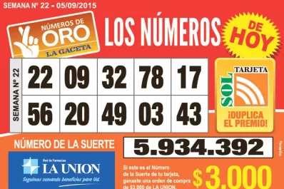 Los Números de Oro de LA GACETA