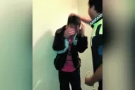 El policía filmado no quiso hablar sobre la golpiza