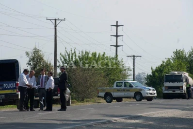 Ladrones simularon un control vial