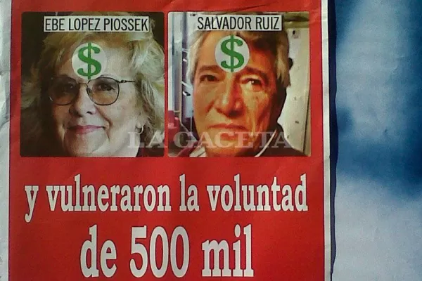 Escracharon a los camaristas que firmaron el fallo que anuló las elecciones