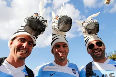 Wembley se vistió de celeste y blanco