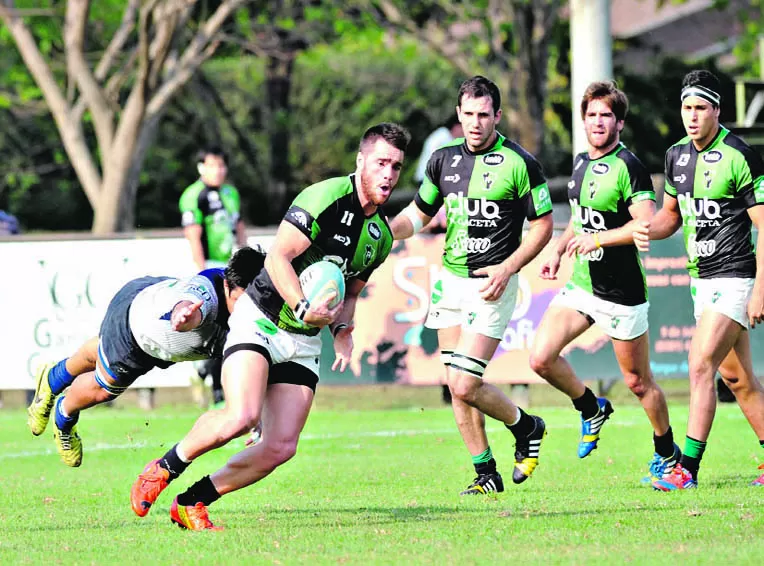 UN PASO MÁS. Tucumán Rugby es el primer clasificado a la Copa de Oro.  LA GACETA / FOTO DE HÉCTOR PERALTA