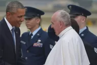 El Papa Francisco arribó a Estados Unidos