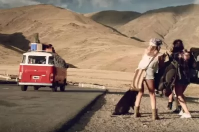 Lucía Rossi, en un video de Los Totora