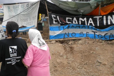 Asambleístas de Famatina se resisten a la instalación de una minera sobre el río Blanco