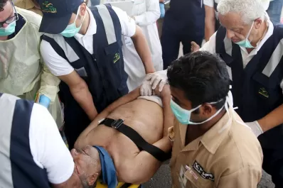 Hay al menos 717 muertos por una avalancha en la peregrinación a La Meca