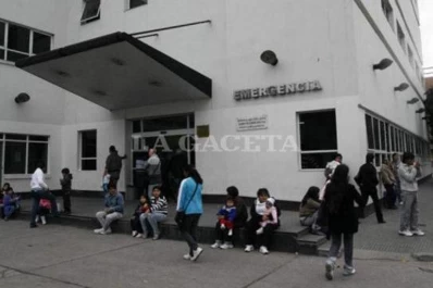 Una pelea entre un papá y un guardia alteró la madrugada en el Hospital de Niños