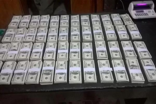 Gendarmería secuestró más de U$S 100.000 en La Florida que eran llevados a Bolivia