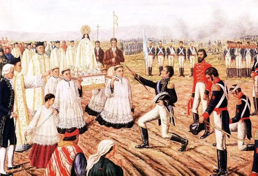 “Entrega del Bastón de Mando a la Virgen de La Merced” 