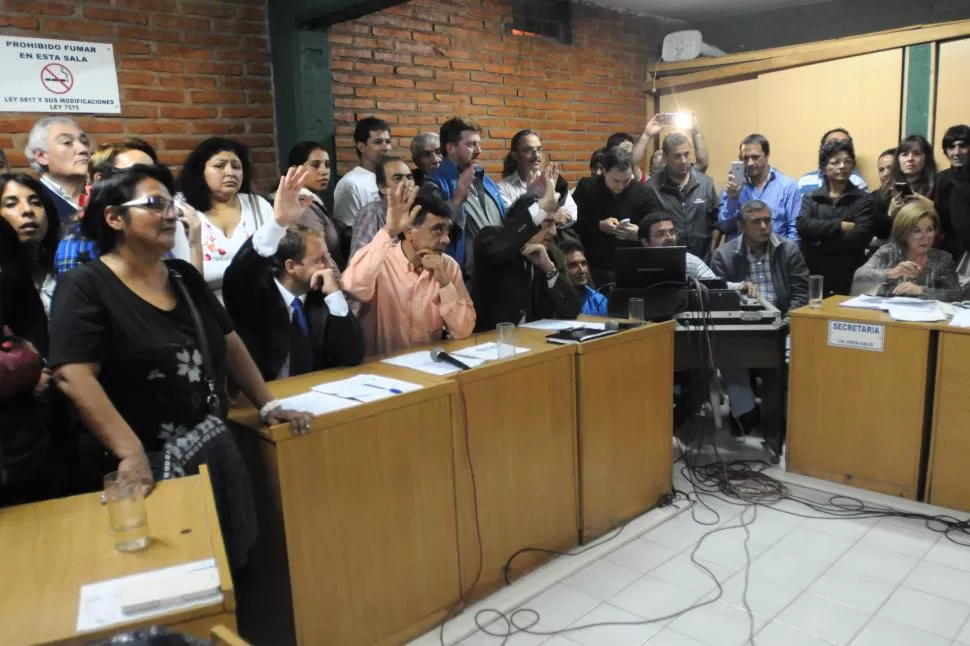 TRAS UN LARGO TIEMPO. Los concejales volverán a debatir en el recinto. la gaceta / foto de inés quinteros orio (archivo)