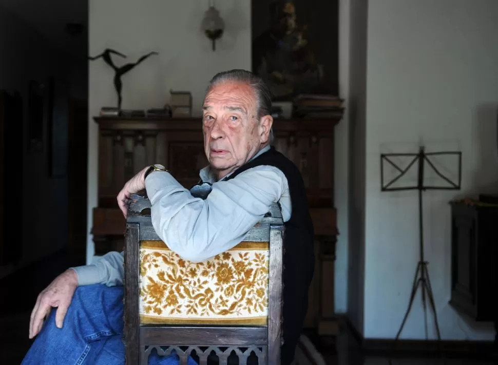 HOMENAJEADO. “Pato” Gentilini. LA GACETA / FOTO DE J. P. SÁNCHEZ NOLI. 