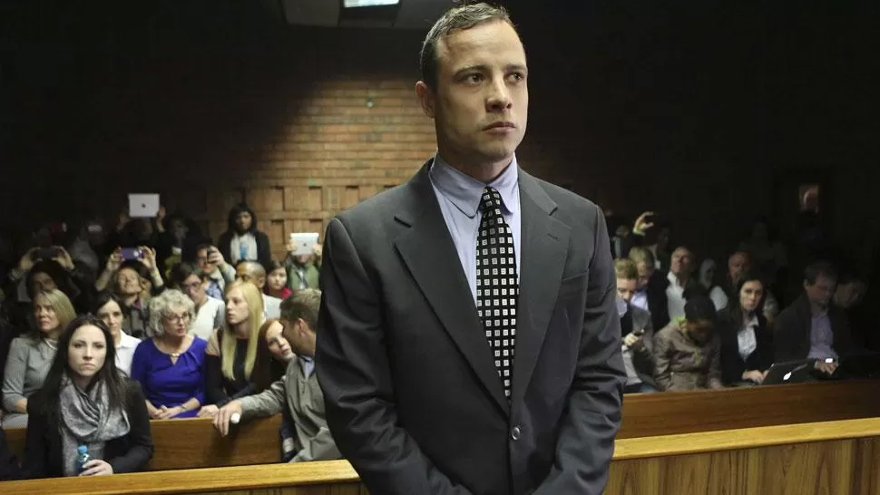 JUICIO. Pistorius fue condenado por matar a su novia. (REUTERS)