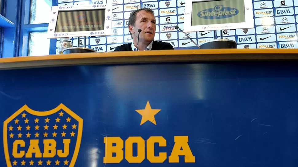 CERCA DE LA CONSAGRACIÓN. Arruabarrena dice que el plantel debe evitar la anieidad.
FOTO DE TELAM