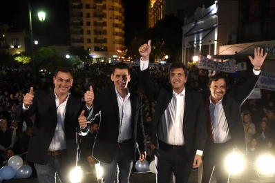 Massa cerró su gira en la plaza Independencia