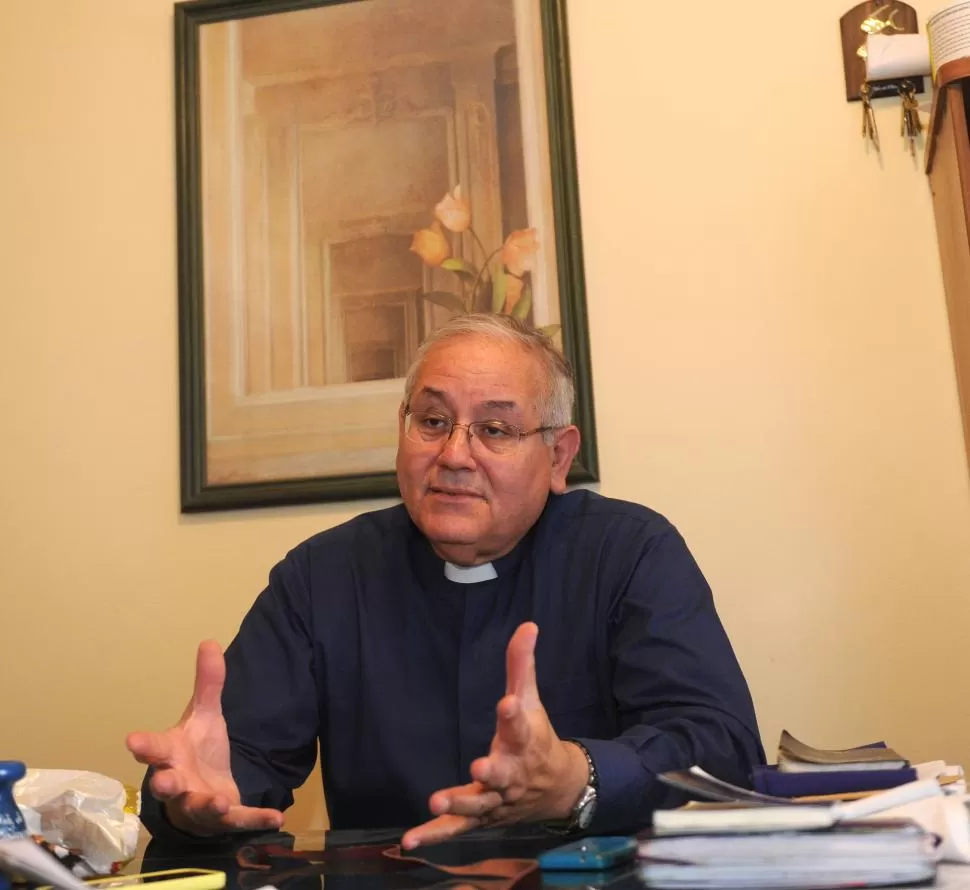 NUEVOS RUMBOS, LA MISMA ENTREGA. “Sé que Dios planifica y me manda adonde me necesita”.  LA GACETA / FOTO DE HÉCTOR PERALTA (ARCHIVO).