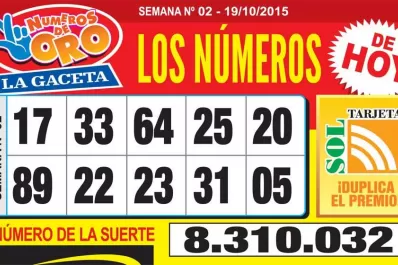 Los Números de Oro de LA GACETA