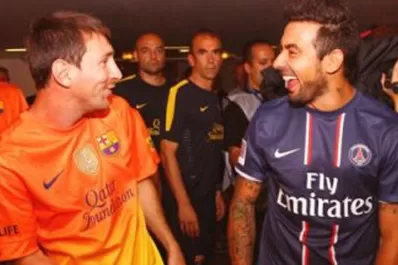 El futuro de Lavezzi estaría a la par de Messi, en Barcelona