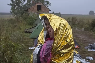 Cerca de 2.000 refugiados están atrapados en la antesala del infierno, en Croacia