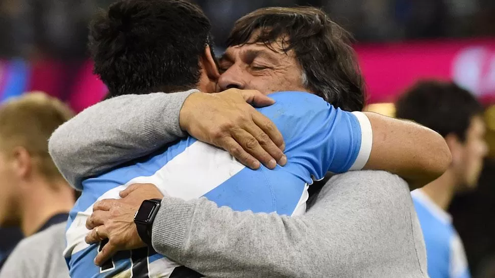 CON FE. Hourcade sabe que Australia será difícil, pero confía en Los Pumas. (REUTERS)