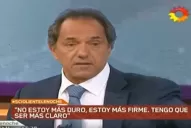 Scioli, sobre la polémica del programa Envión: Batakis compró pescado podrido