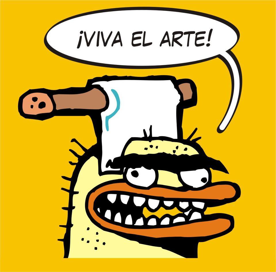 Viva el arte - Ilustración de Pablo Iván Ríos