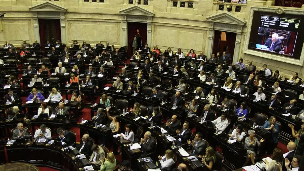 ¿SIN VACACIONES? El Congreso sesionaría entre la última quincena de diciembre y la primera de enero. ARCHIVO DYN