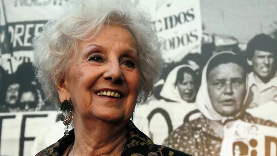 ESTELA DE CARLOTTO. La presidente de Abuelas de Plaza de Mayo, institución que le devolvió la identidad al nieto 119. REUTERS