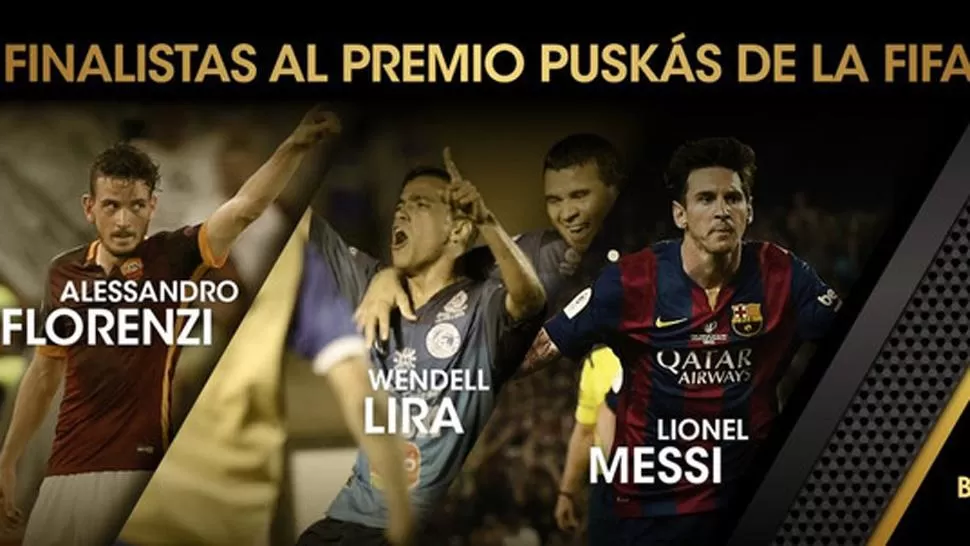 Mira los tres mejores goles del año