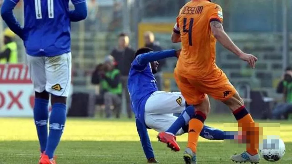 La impactante y dolorosa lesión del fin de semana