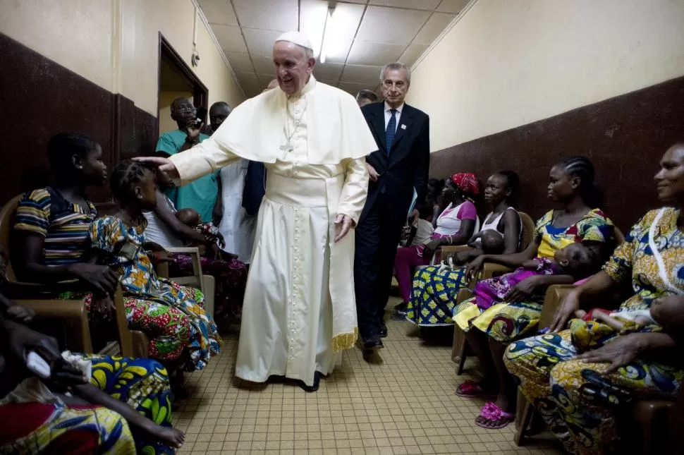 RECONCILIACIÓN. El Papa pidió que se termine con las venganzas. REUTERS