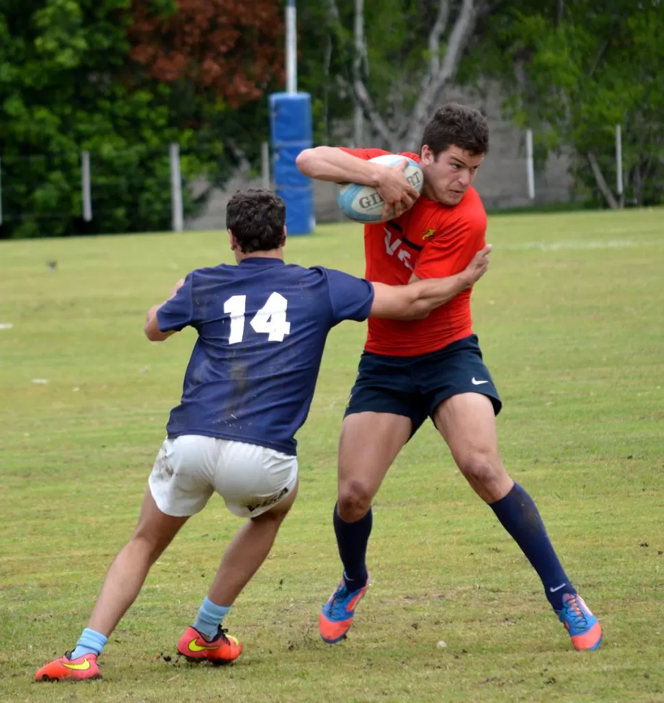 LUCHANDO POR UN LUGAR. El tucumano Joaquín Riera es una de las caras nuevas del seleccionado argentino de seven. prensa uar