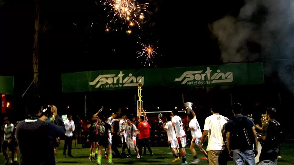 El fútbol 5 amateur, al mejor estilo Champions