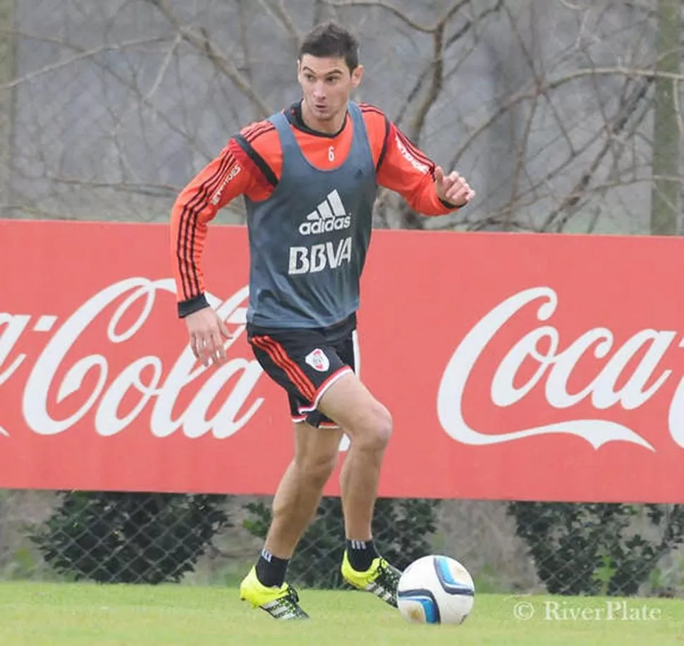 CARTA DE GOL. Lucas Alario será una de las principales armas ofensivas. prensa river