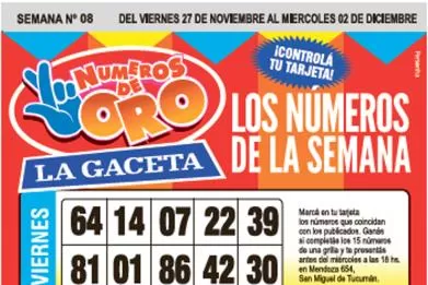 La grilla completa de los Números de Oro