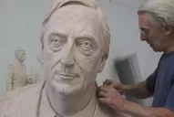 Cristina hará colocar el busto de Kirchner en la Casa Rosada