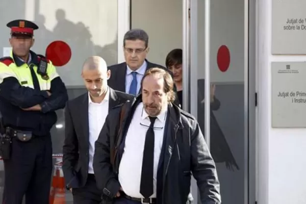 Mascherano aceptó la pena de cárcel por un año