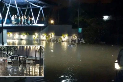 La fuerte tormenta causó un muerto
