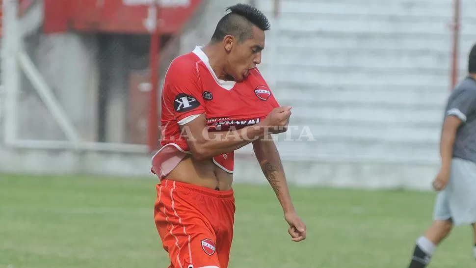 LETAL. Mangarella es la carta de gol de San Antonio, que hoy irá por el titulo de campeón. la gaceta / foto de antonio ferroni (archivo)